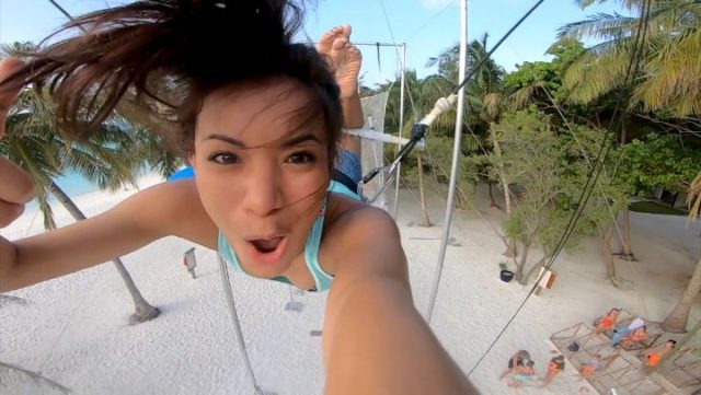 That adrenaline rush 🤙🤙 whenever we travel we always try to squeeze in some activities on our schedule.  This was a part of our visit to @clubmedkani Maldives last year.  Epic times 🤩🤩 @clubmed 😀😀 @goprothailand #ClubMedKani #ClubmedAmazingYou #BeesJourneyInMaldives #goprooftheday #GoProThailand #mentagramthailand #GoProHero7Black 
.
.
.
.
.
.
#adrenalinerush
#aerialist 
#trapeze
#flyingtrapeze #goprofamily
#circuseverydamnday .
.
.
.
.
#maldivesislands #extremesports #outdoorlife #liveextraordinarily #fitnessmotivation 
#girlswhoflyfish
